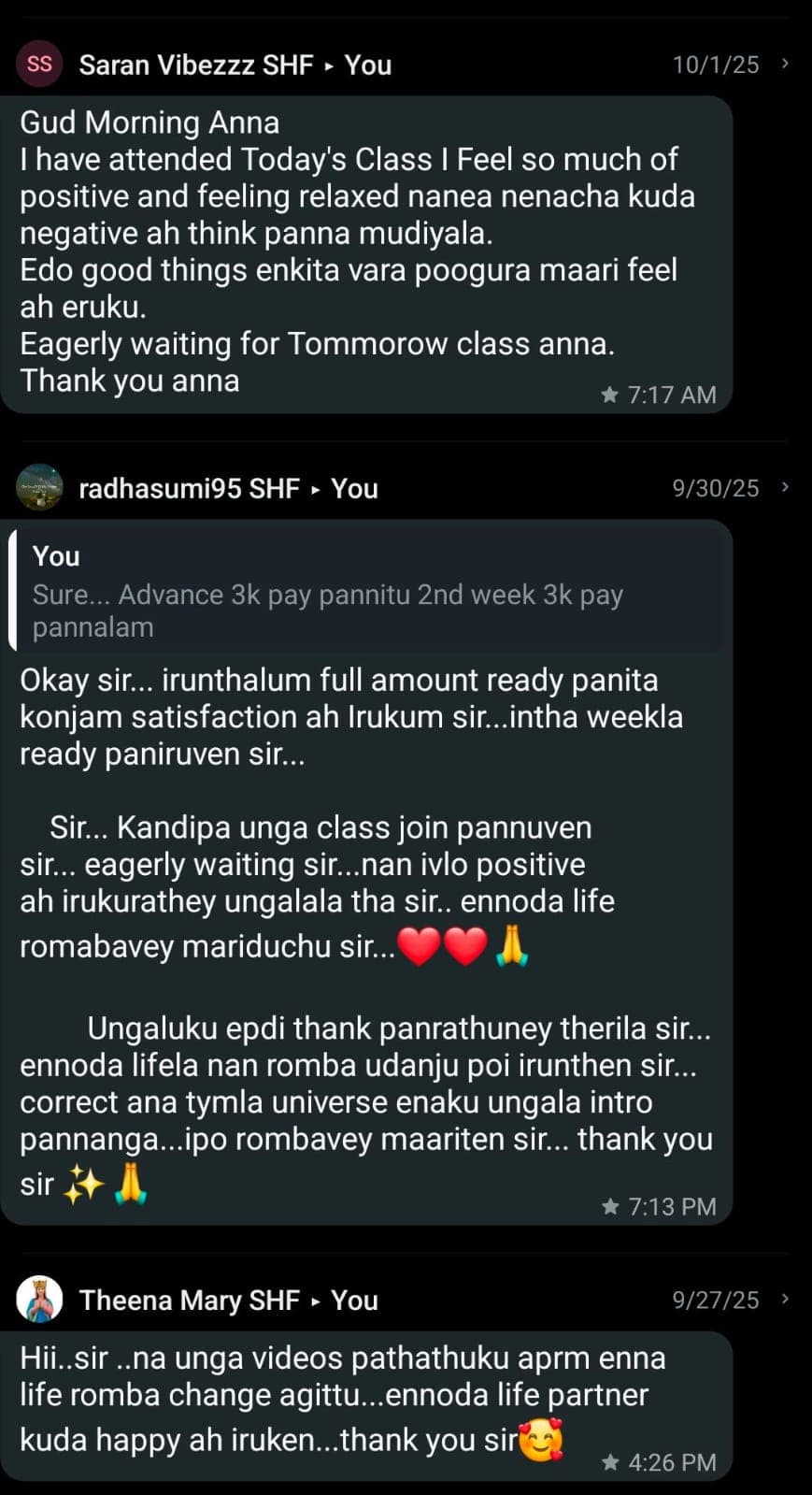 Student Testimony 2