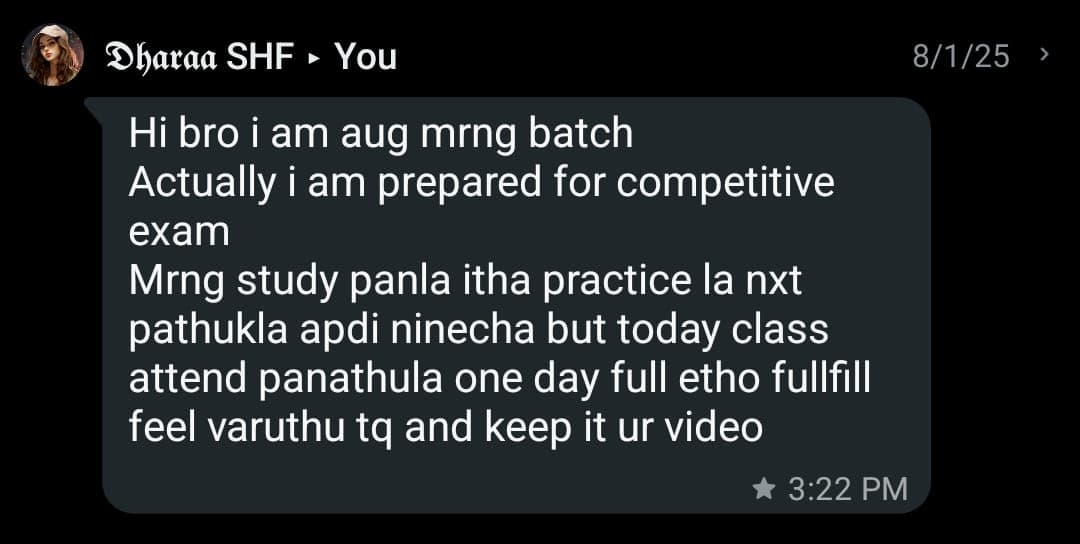 Student Testimony 58