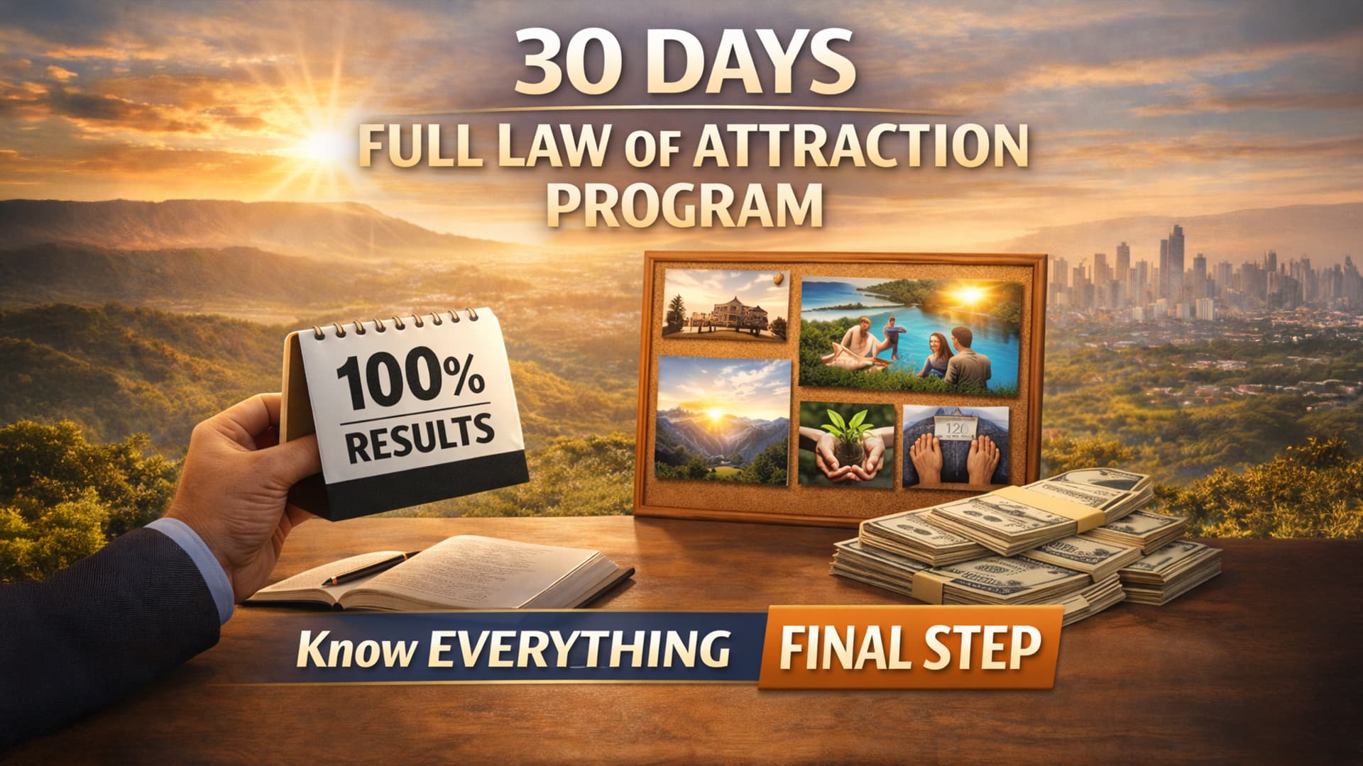 🌟 Law of Attraction Masterclass 30-Day Life Transformation Program